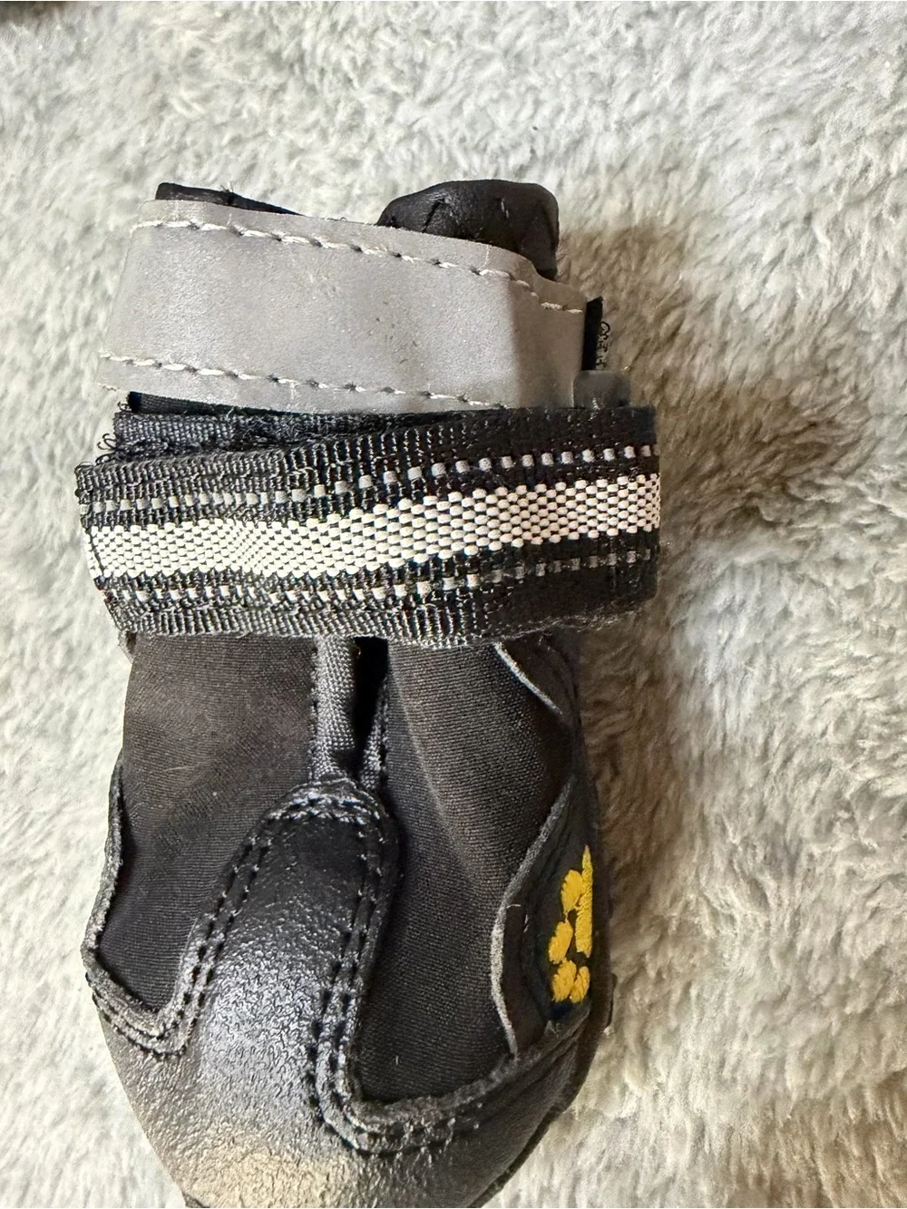Dog Shoes Set of 4 NEW dog multiple Sizes Black - New